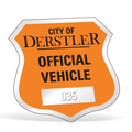 Shield Clear Inside Parking Permit (2 3/4"x2 3/4")